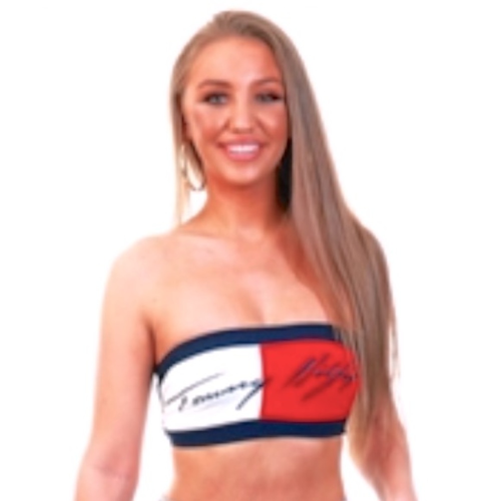 Tommy Hilfiger Bandeau Top 90s Vibe